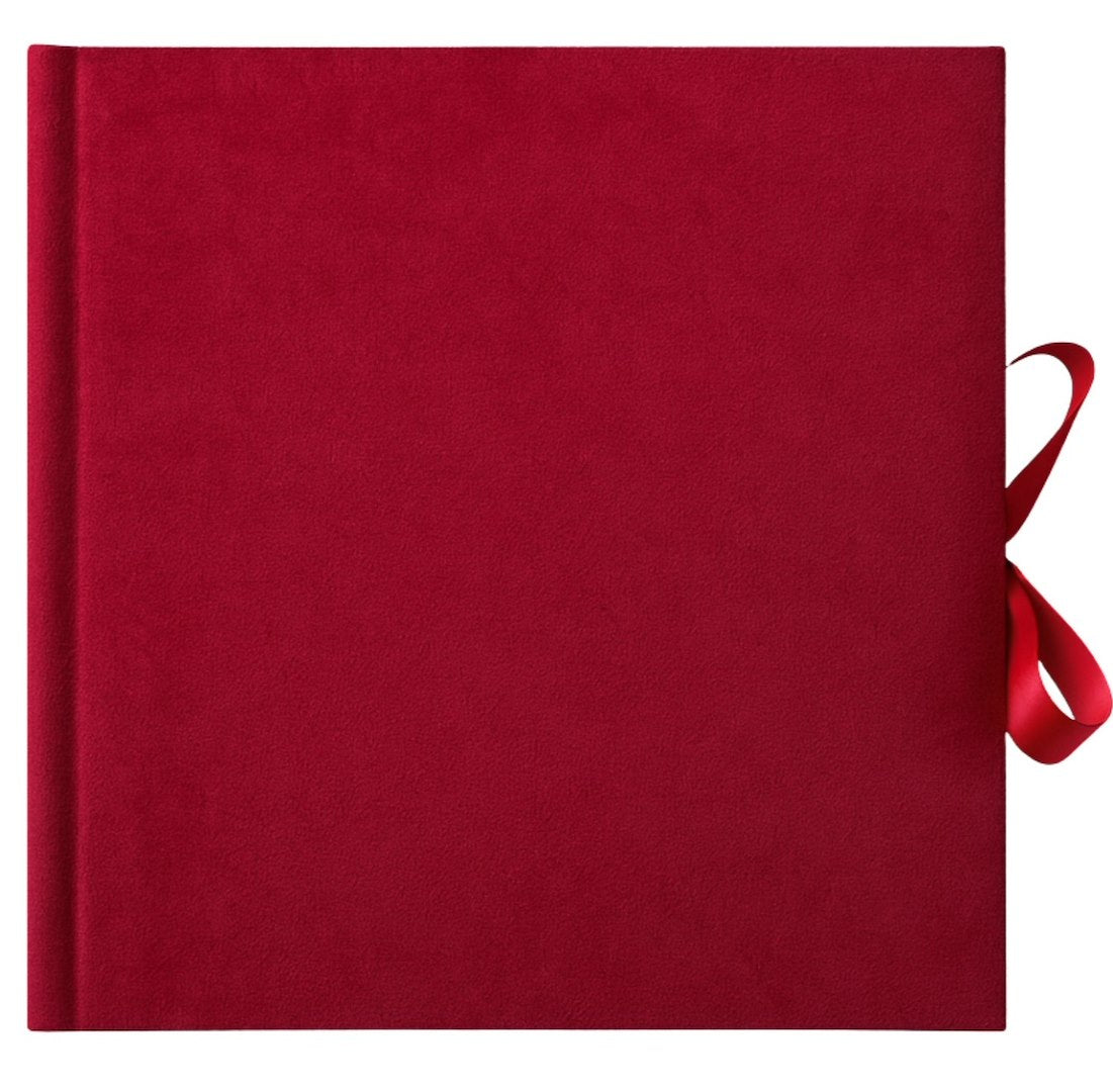 Album tradycyjny szyty 25x25 cm 40 stron DBCSS20VELVETRUBY - zdjęcie 2