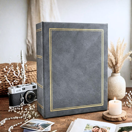 Album kieszeniowy klejony 10x15 cm 200 zdjęć DPH46200C-GREY