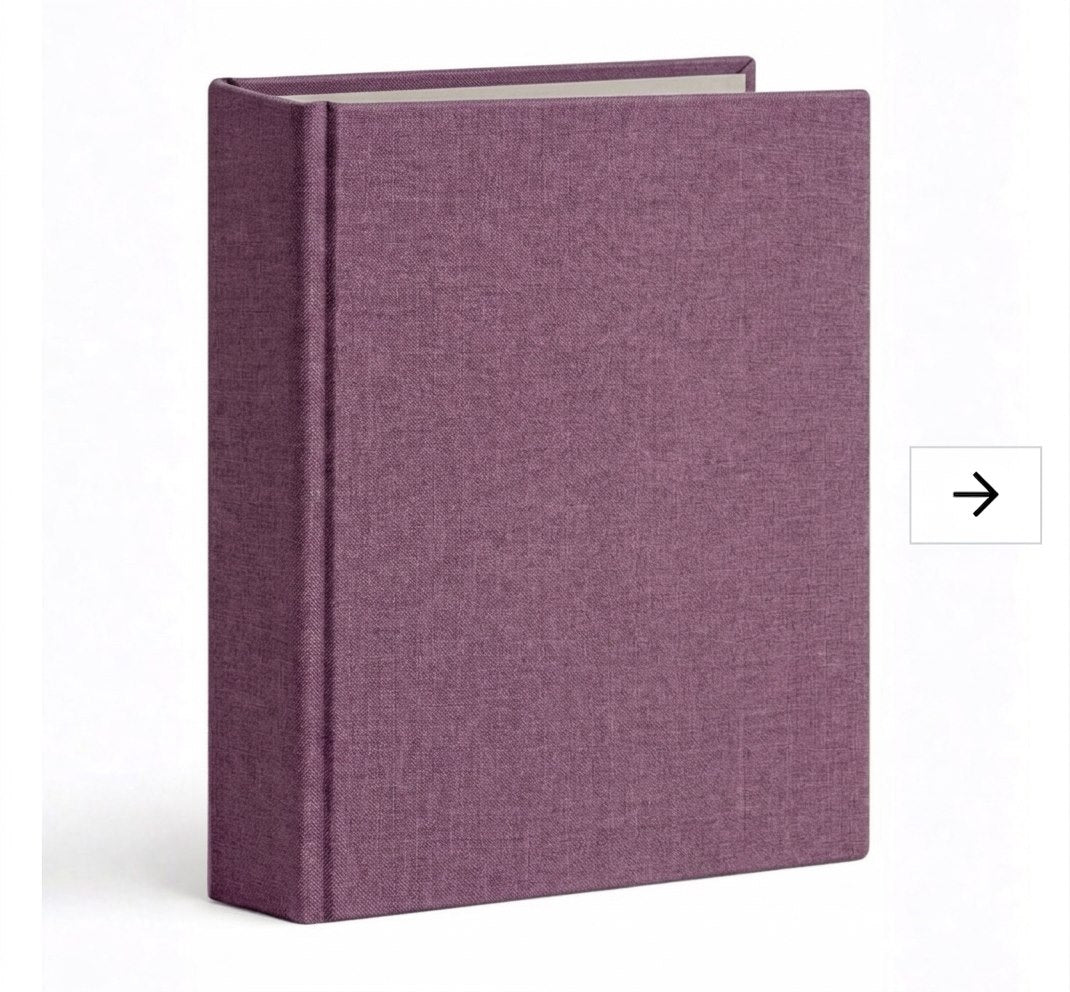 Album kieszeniowy Linen Berry 10x15 cm na 200 zdjęć
