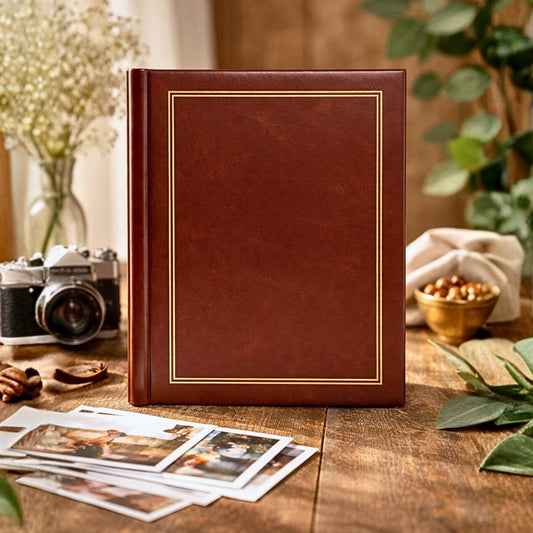 Album samoprzylepny spirala 23x28 cm 40 stron DRS20C-BROWN