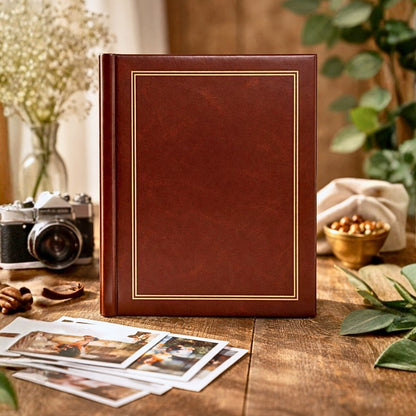 Album samoprzylepny spirala 23x28 cm 60 stron DRS30C-BROWN
