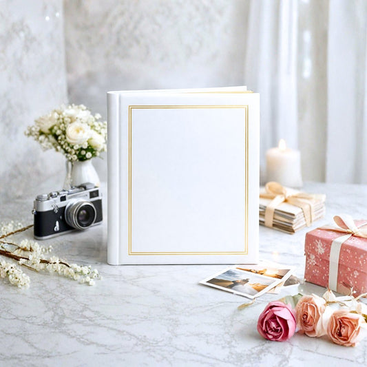 Album samoprzylepny spirala 23x28 cm 60 stron DRS30C-WHITE - zdjęcie 2