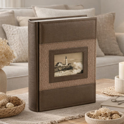 Album kieszeniowy szyty 10x15 cm 200 zdjęć KD46200FASHIONBROWN