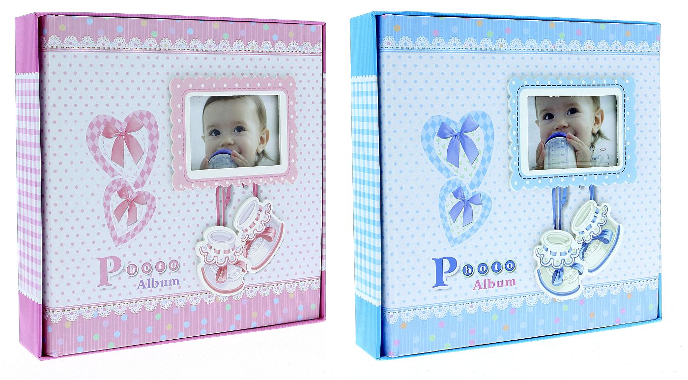 Album kieszeniowy szyty 10x15 cm 200 zdjęć KD46200WBBABY-14