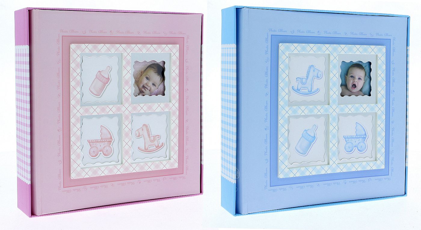 Album kieszeniowy szyty 10x15 cm 200 zdjęć KD46200WBBABY-6
