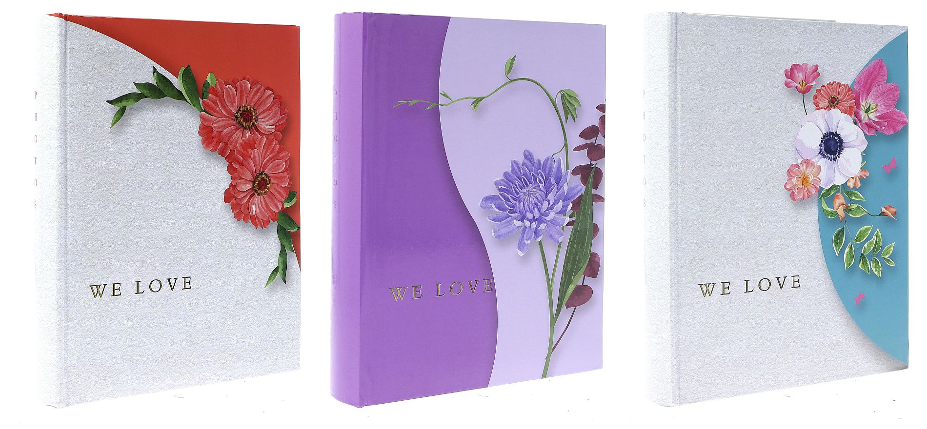 Album kieszeniowy szyty 10x15 cm 200 zdjęć KD46200WELOVE