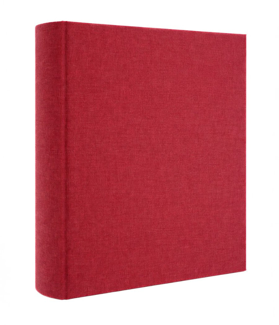 Album kieszeniowy szyty 10x15 cm 300 zdjęć KD46300/2LINENMAGENTA