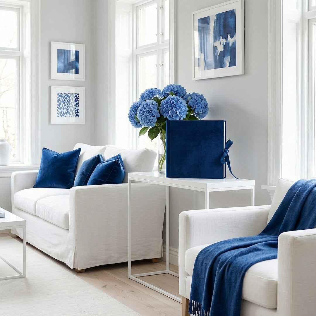 Album kieszeniowy szyty 10x15 cm 300 zdjęć KD46300/2VELVETINDIGO