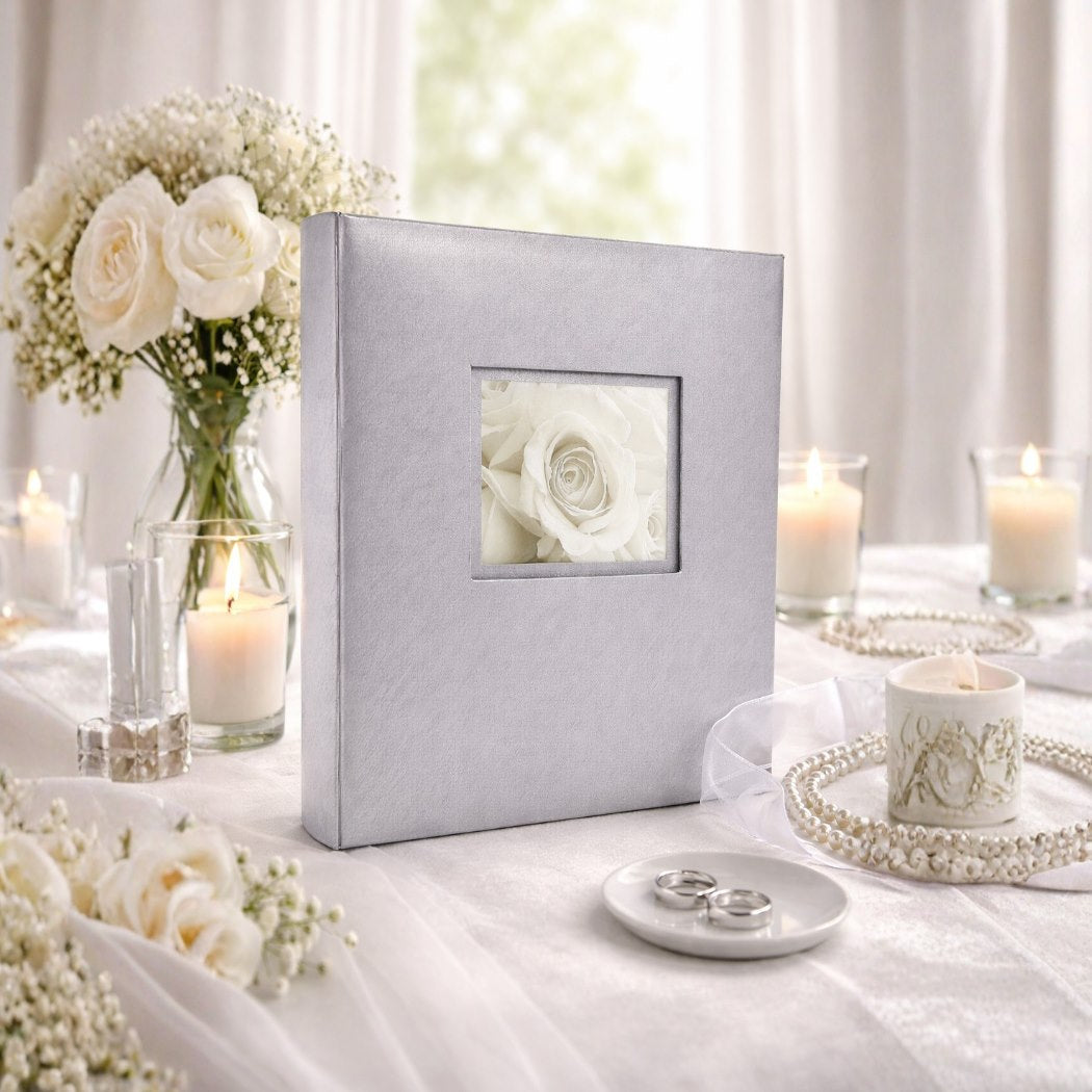 Album kieszeniowy szyty 10x15 cm 500 zdjęć KD46500LOVESILVER - zdjęcie 2