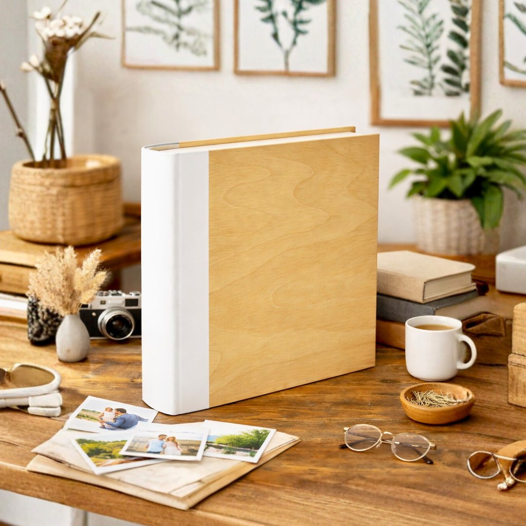 Album kieszeniowy szyty 10x15 cm 500 zdjęć KD46500WOODWHITE