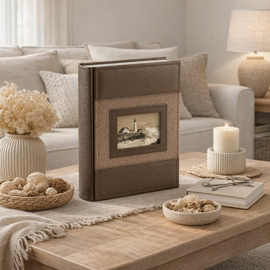 Album kieszeniowy Fashion Brown 13x18 cm na 200 zdjęć