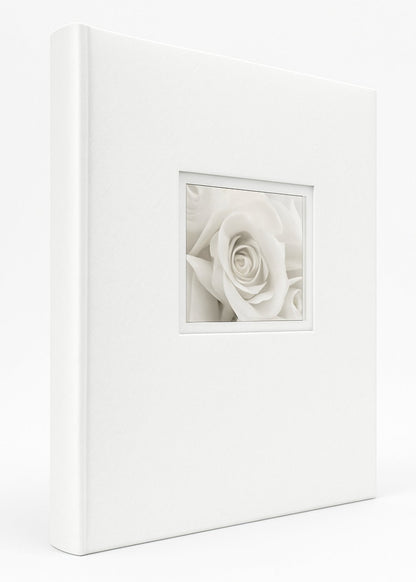 Album kieszeniowy szyty 15x21 cm 50 zdjęć KD6850LOVEWHITE