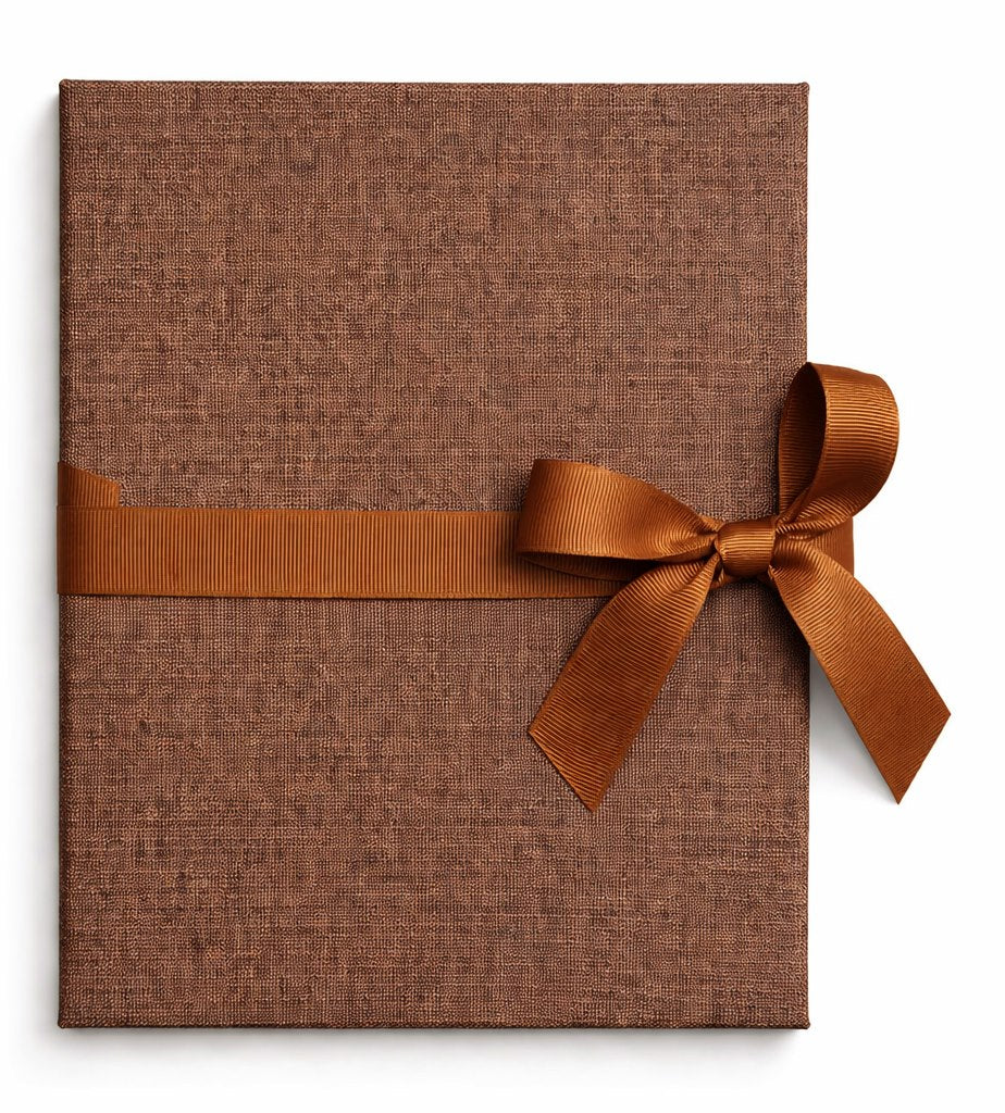 Album typu "jamnik" 13x18/12 LP57 LINEN ESPRESSO
