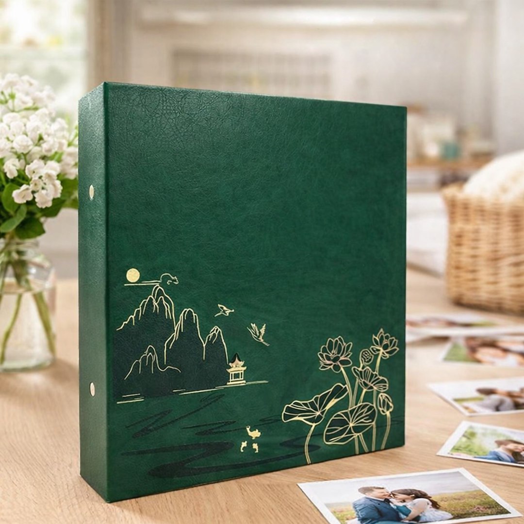 Album kieszeniowy nitowany 10x15 cm 1000 zdjęć SBC461000LOTUS-GREEN