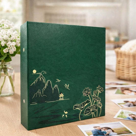 Album kieszeniowy nitowany 10x15 cm 1000 zdjęć SBC461000LOTUS-GREEN