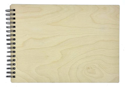 Album tradycyjny spirala 23x32 cm 60 stron SPLH30PLYWOOD