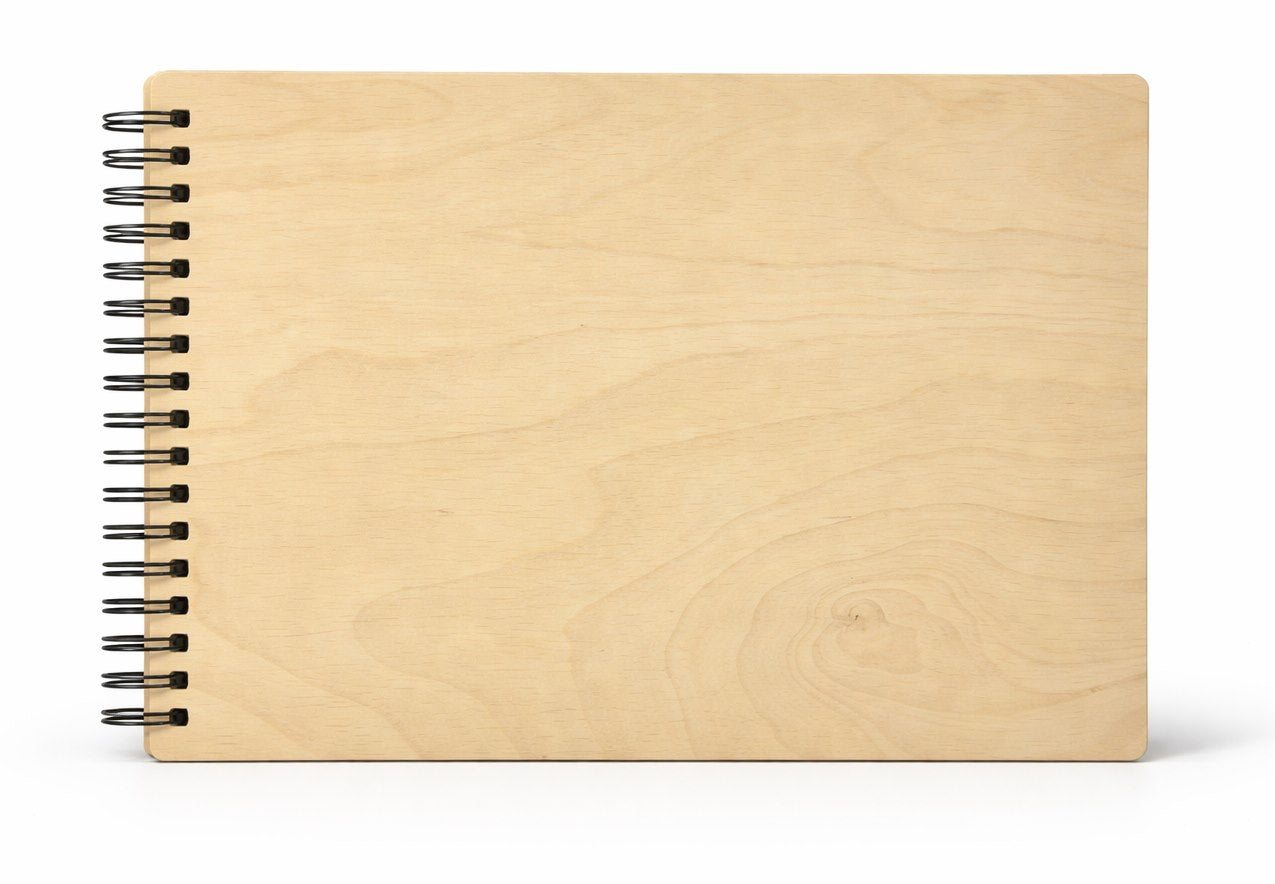 Album tradycyjny spirala 23x32 cm 60 stron SPLH30PLYWOOD