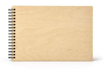 Album tradycyjny spirala 23x32 cm 60 stron SPLH30PLYWOOD